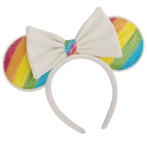 Loungefly Disney Rainbow Sequin Ears Headband